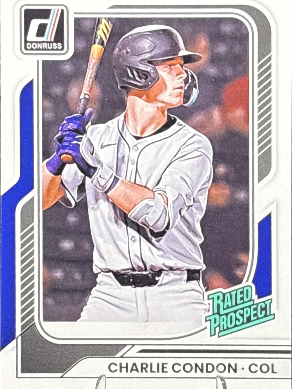 Panini Donruss Charlie Condon Rated Prospect Rookie Baseball Card